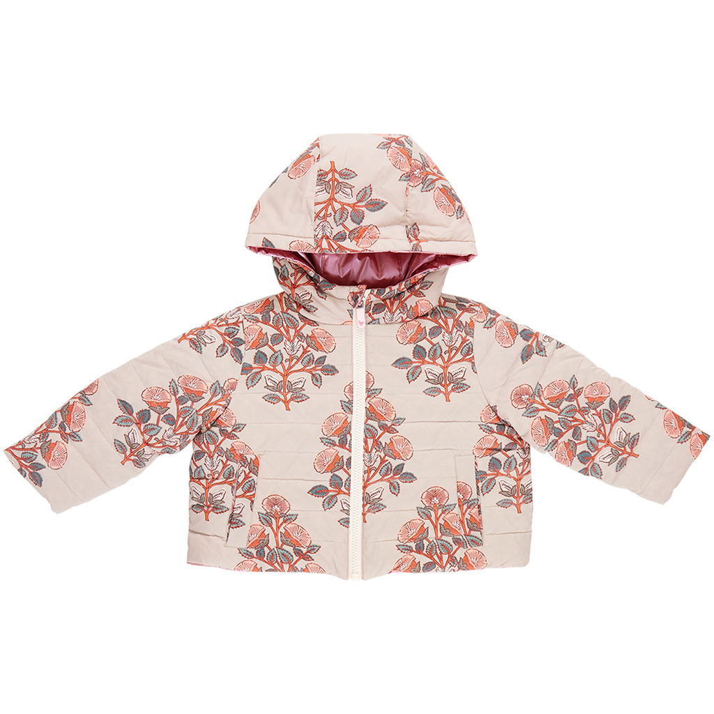 Reversible Riley Jacket - Cloud Floral Bouquet