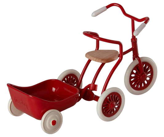 Tricycle Hanger, Mouse - Red