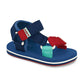 Multicolored Strap Sandals