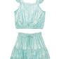Aqua Two-Piece Set