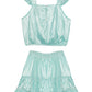 Aqua Two-Piece Set