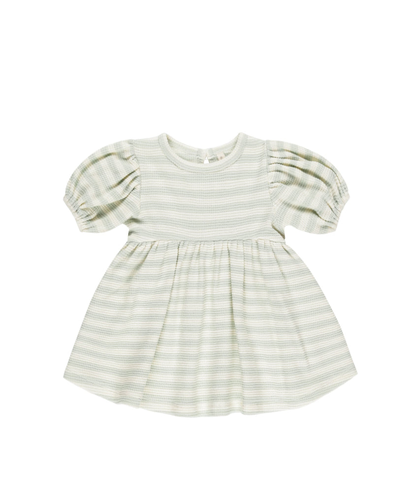 Darla Dress - Mint Stripe