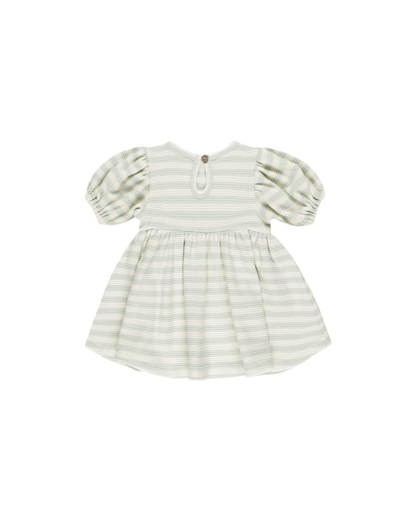 Darla Dress - Mint Stripe