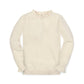 Organic Ivory Dot Sweater