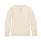 Organic Ivory Dot Sweater
