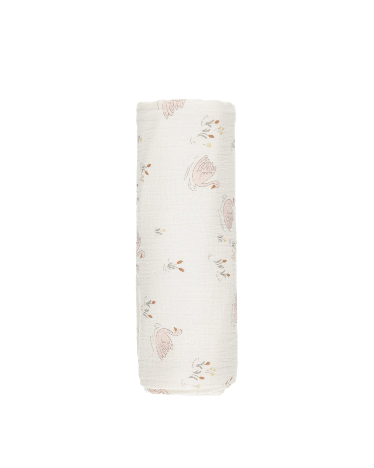 Woven Swaddle - Swans
