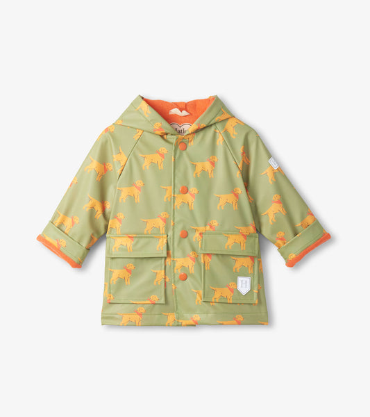 Camping Puppy Cozy Rain Coat