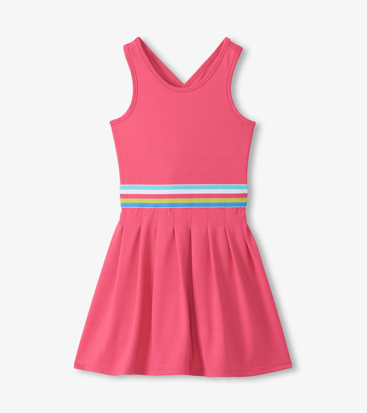 Fandango Pink Pleated Sport Dress