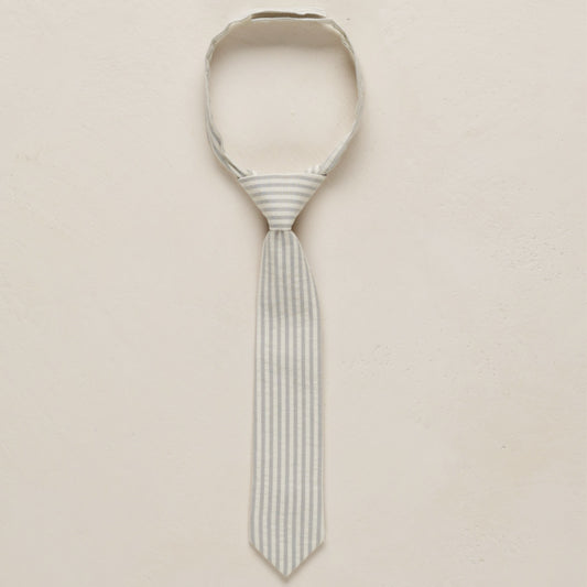Skinny Tie - Sage Stripe