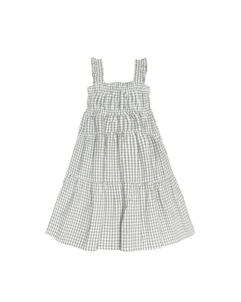 Josie Dress - Eucalyptus Gingham