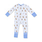 Bestie Dogs Blue Convertible Romper