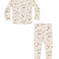 Organic Long Sleeve Pajamas - Winter Town