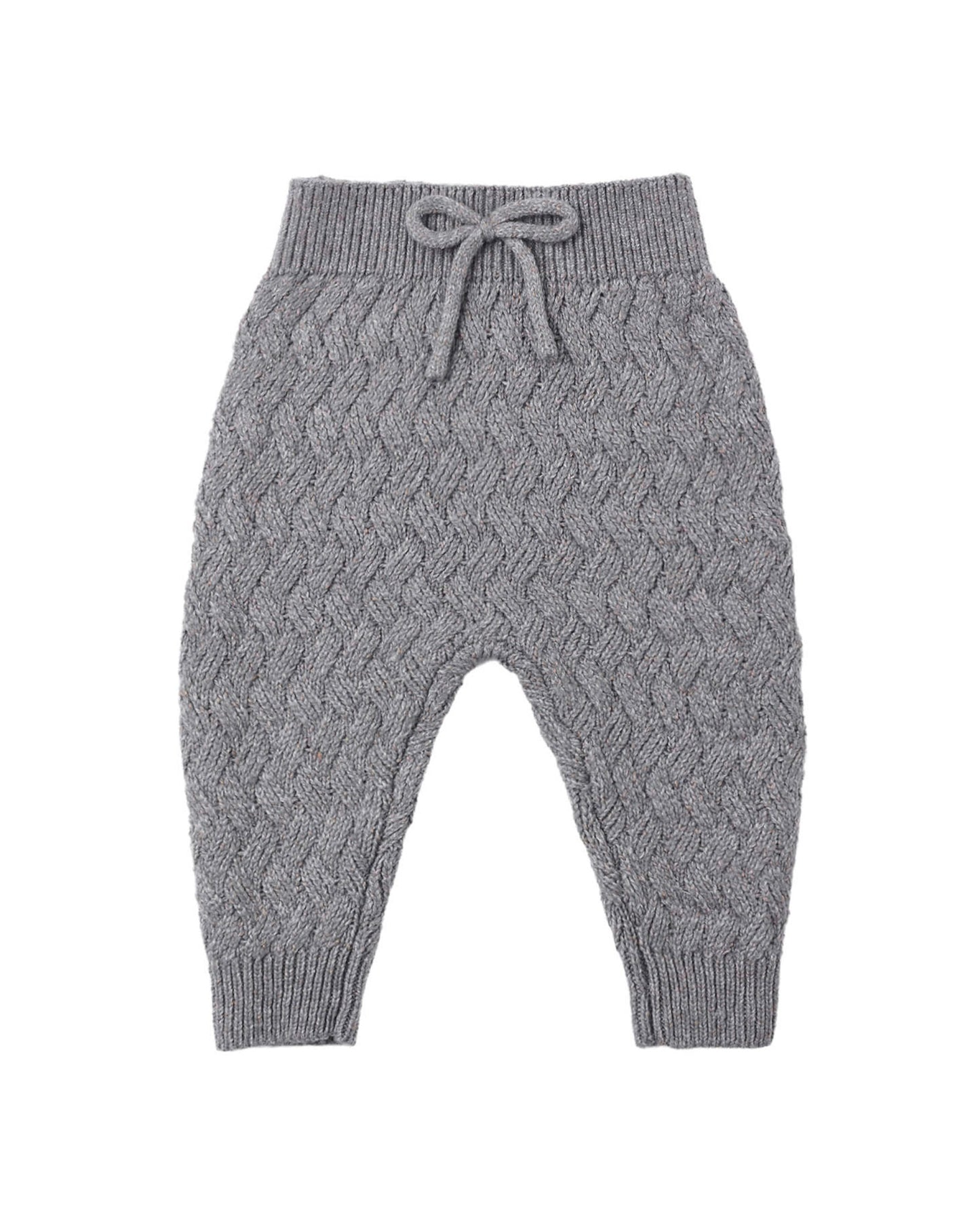 Knit Pant- Heathered Slate