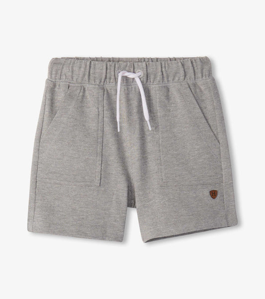 Athletic Grey Relaxed Shorts