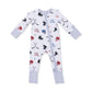 Hockey Stripe Convertible Romper