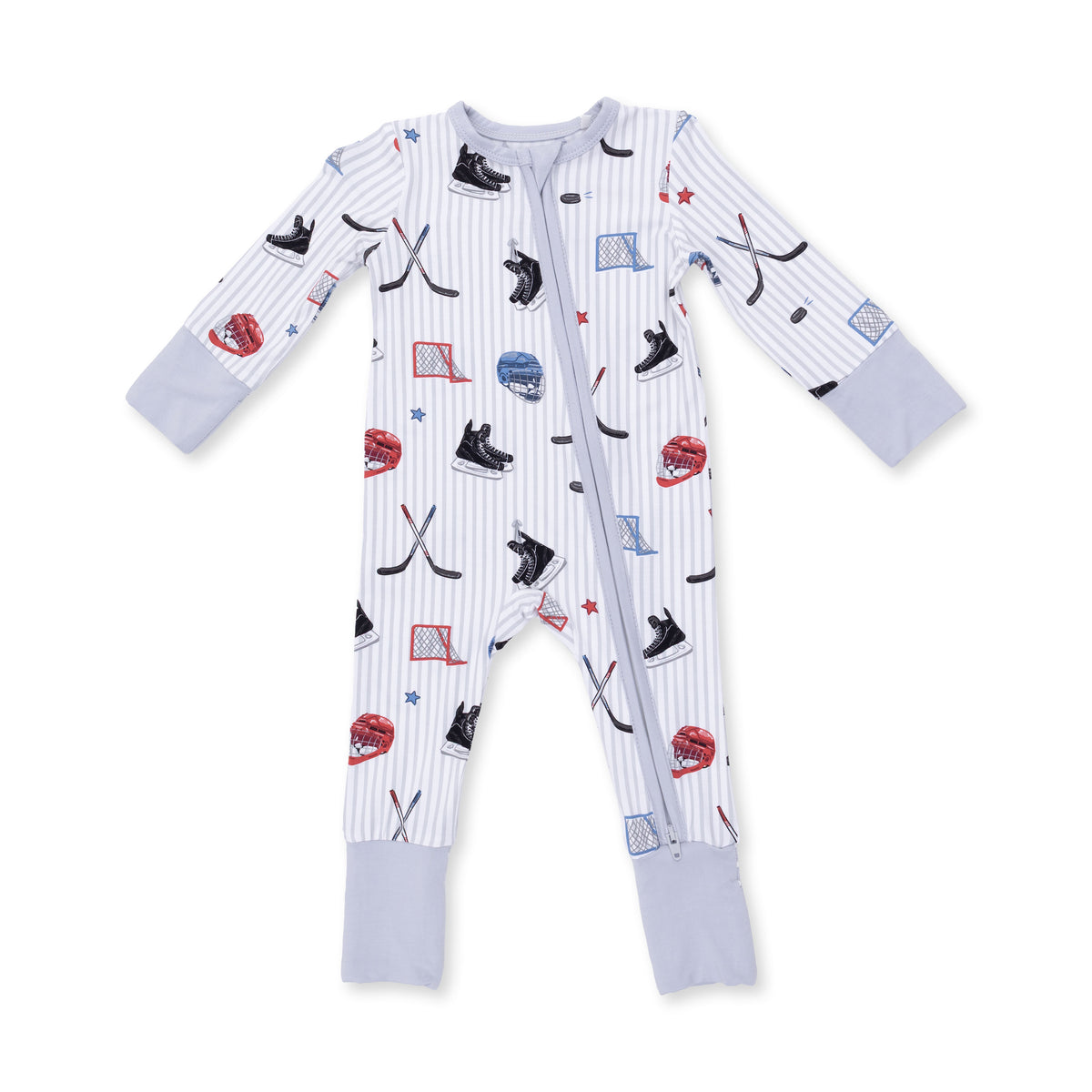 Hockey Stripe Convertible Romper