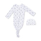 Simple Hockey Knotted Gown & Knotted Hat Set