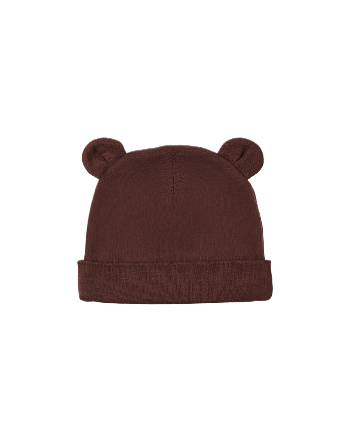 Baby Bear Beanie- Black Cherry