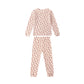 Organic Long Sleeve Pajama Set - Holly Berry
