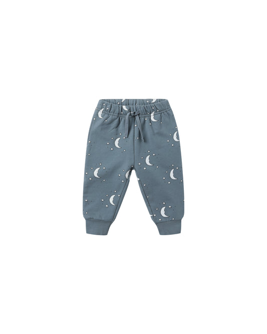 Relaxed Fleece Sweatpant - Silver Moons