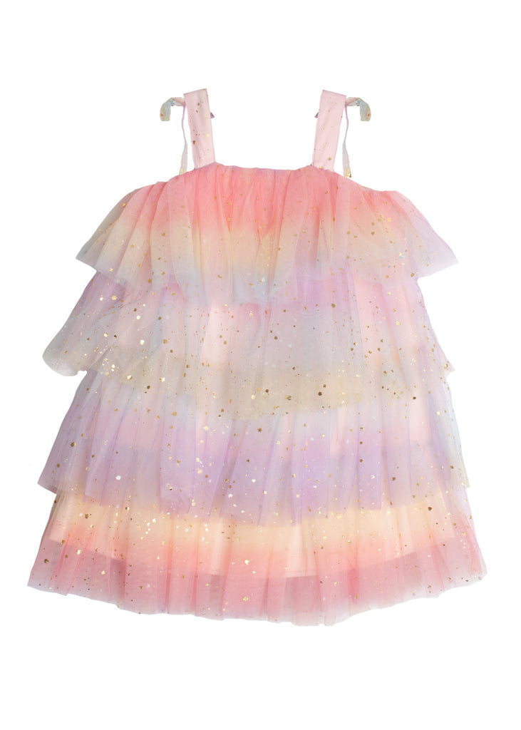Rainbow Delight Dress - Tiered