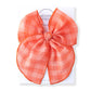 Pumpkin Plaid | Party Bow
