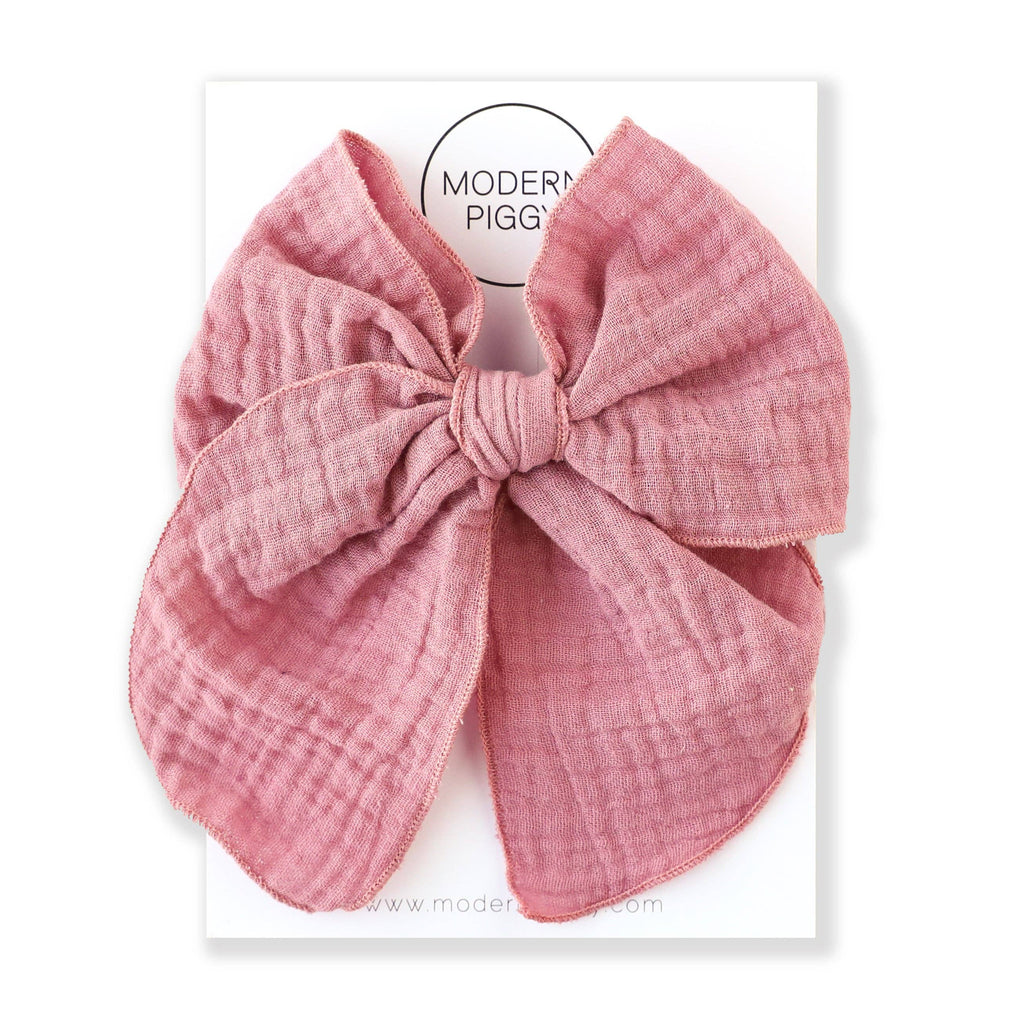 Mulberry | Gauze Party Bow