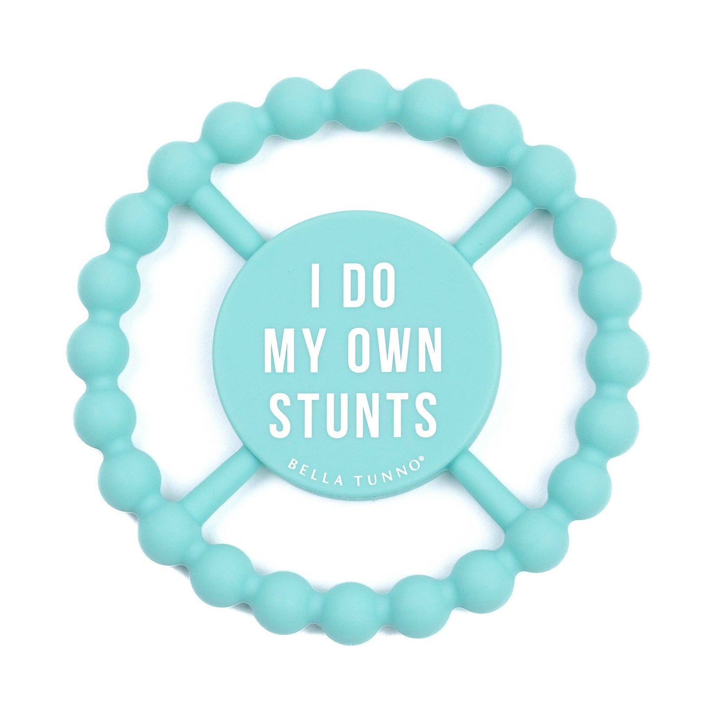 I Do My Own Stunts Teether: Blue