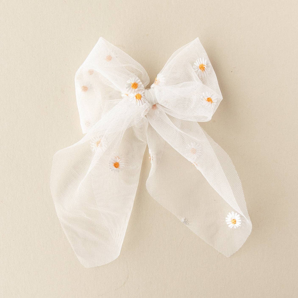 English Daisy | Tulle Statement Bow