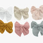 Gauzy Fabric Bow Strip