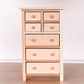 Macy Mae Dollhouse Designs - Dollhouse Tall Dresser | Wood Knobs