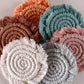 Macy Mae Dollhouse Designs - Dollhouse Boho Fringe Round Rug | Multiple Colors