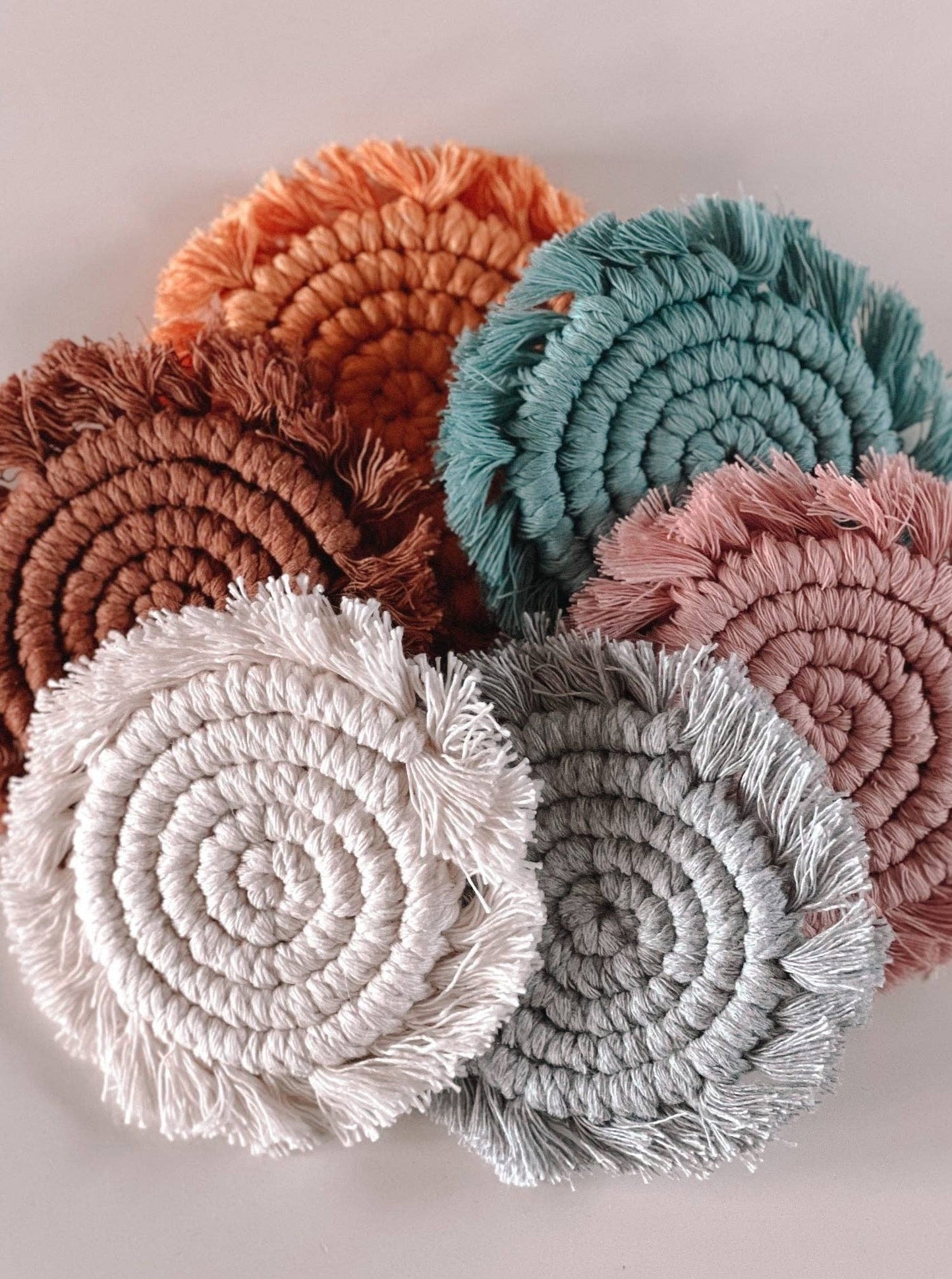 Macy Mae Dollhouse Designs - Dollhouse Boho Fringe Round Rug | Multiple Colors