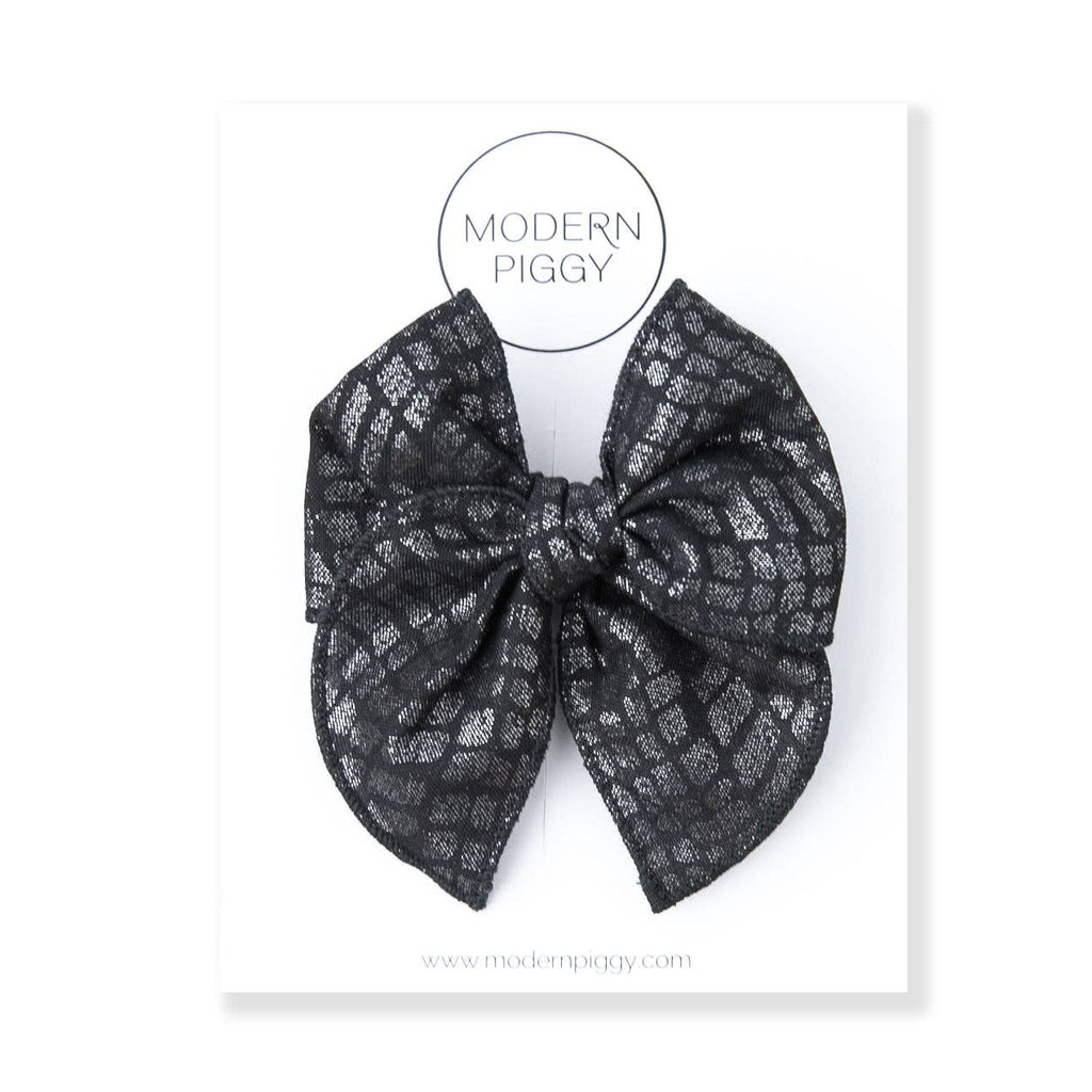 Snake Skin | Petite Party Bow