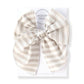 Latte Stripe | Party Bow