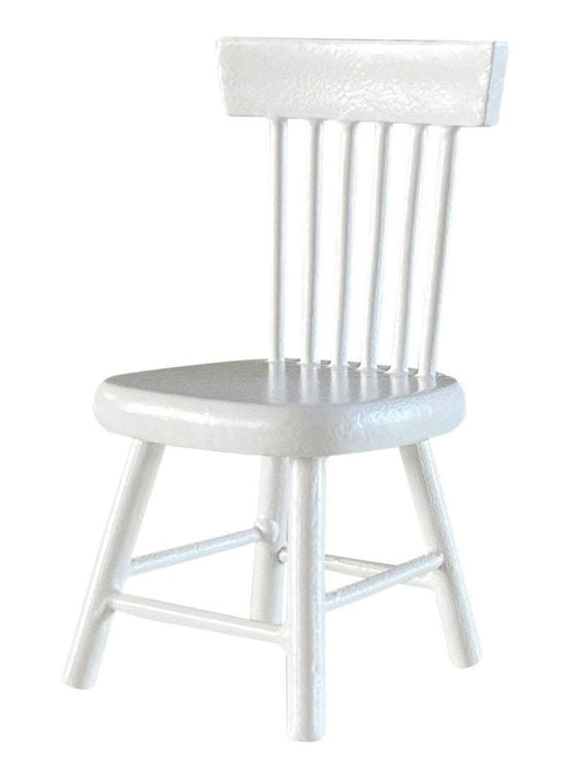 Macy Mae Dollhouse Designs - Dollhouse Classic Windsor Dining Chair | White