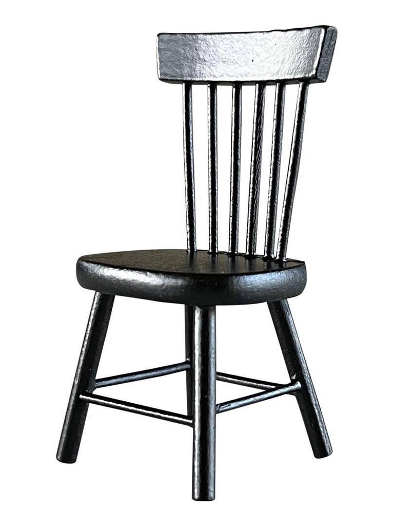 Macy Mae Dollhouse Designs - Dollhouse Classic Windsor Dining Chair | Black