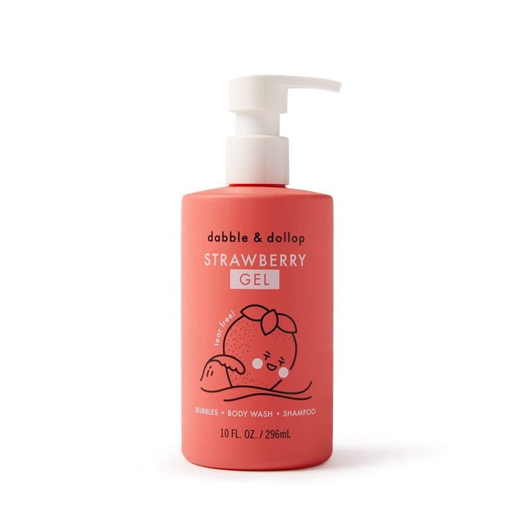 Dabble & Dollop - Tear-Free Strawberry Shampoo & Body Wash