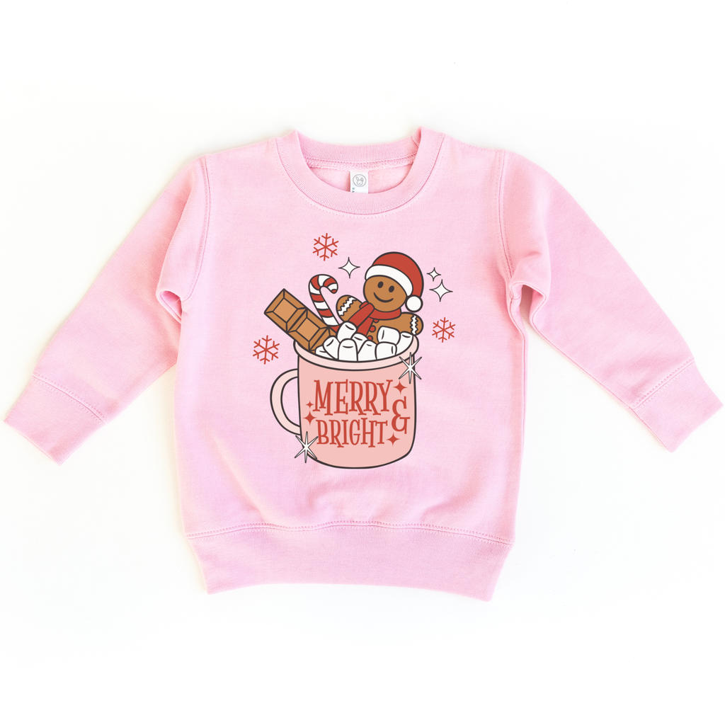 Merry & Bright Pullover Toddler Sweatshirt