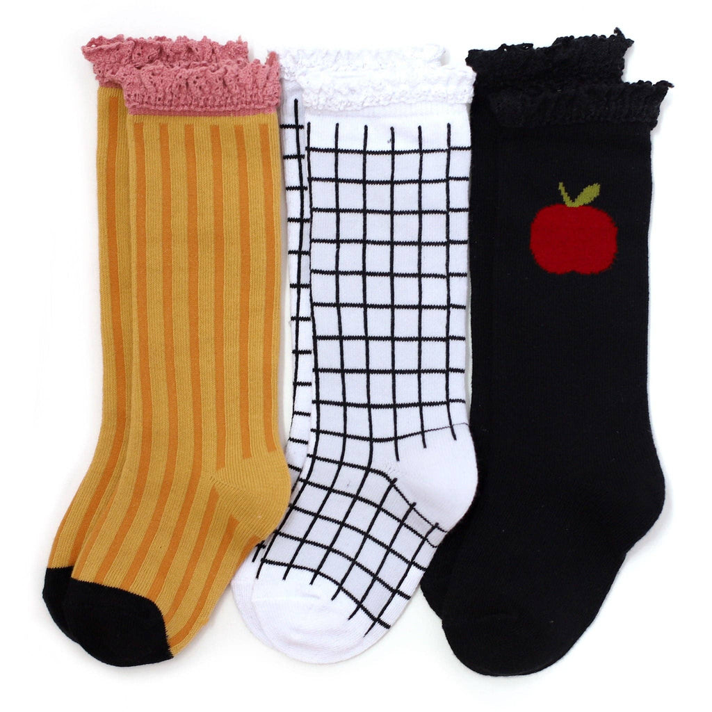 Little Stocking Co. - Back to School Knee High Sock 3-Pack
