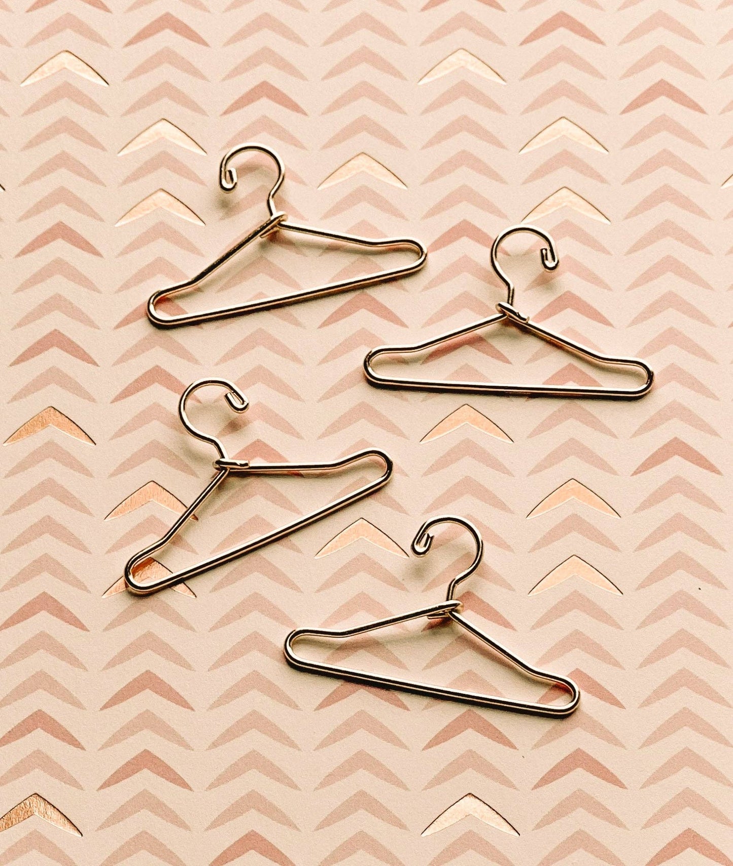 Macy Mae Dollhouse Designs - Dollhouse Gold Hanger Set of 4